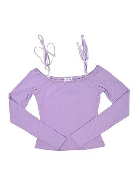 Amelie Teje Ribbon Long Sleeve in Lilac